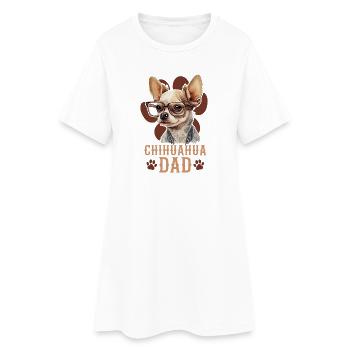 Chihuahua Chihuahueño Dad - Women’s T-Shirt Dress - white - Front