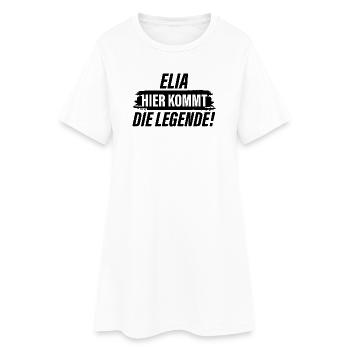 Elijah - Voici la légende - Robe T-shirt Femme - blanc - Devant