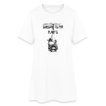 La chemise de soleil est pour les plantes Fledermaus - Robe T-shirt Femme - blanc - Devant