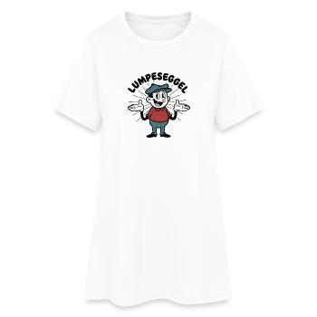 Lumpeseggel - badisches Sprichwort Narr Dialekt - Frauen T-Shirt-Kleid - Weiß - Vorne