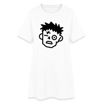 zombie - Robe T-shirt Femme - blanc - Devant