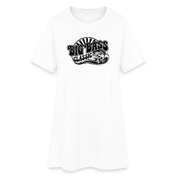 Big Bass Classic - Robe T-shirt Femme - blanc - Devant