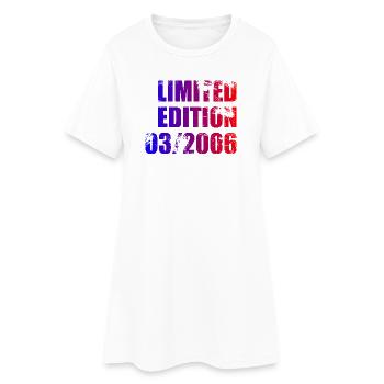 20th Anniversary Limited Edition 03/2006 - Women’s T-Shirt Dress - white - Front