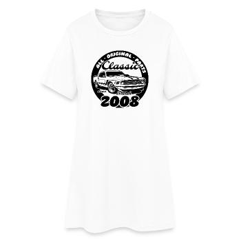 18e anniversaire - Classic Musclecar 03/2008 - Robe T-shirt Femme - blanc - Devant