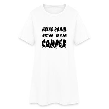 Campeur - Robe T-shirt Femme - blanc - Devant