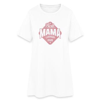 Beste Mama 2026 – Legendär Geschenk für Mutter - Frauen T-Shirt-Kleid - Weiß - Vorne