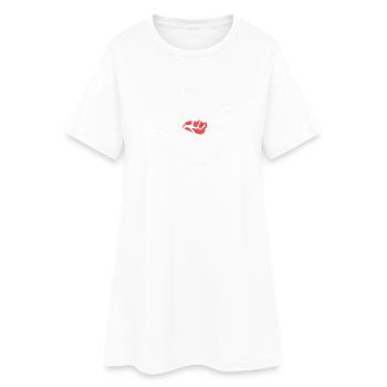 Liberals against Republicans - Antifascist Tee - Women’s T-Shirt Dress - white - Front