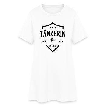 Meilleure danseuse - Robe T-shirt Femme - blanc - Devant
