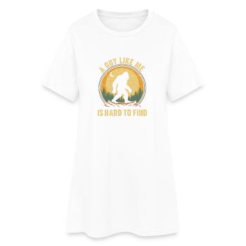 T-shirt rétro Bigfoot Retro Sasquatch drôle - Robe T-shirt Femme - blanc - Devant