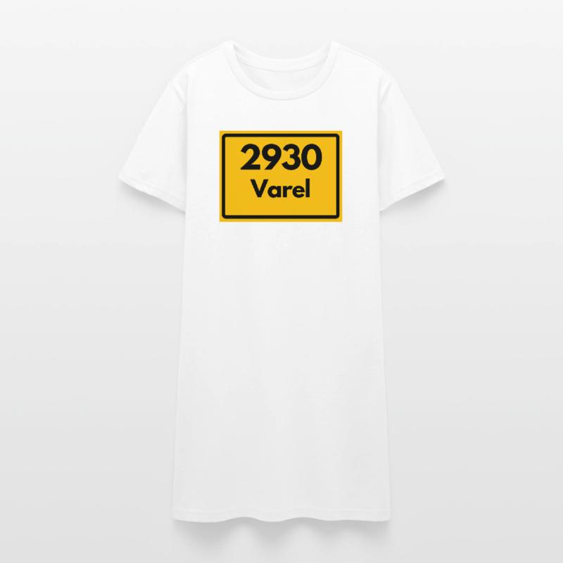 OLD POSTCODE POSTCODE RETRO 2930 VAREL MEER & MÜHLE Women’s T-Shirt Dress