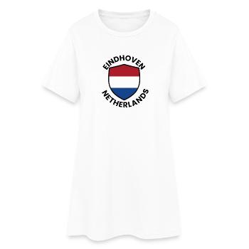 Eindhoven Shield Netherlands - Women’s T-Shirt Dress - white - Front