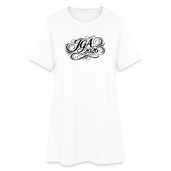 Jga 2026 Enterrement de vie de garçon - Robe T-shirt Femme - blanc - Devant