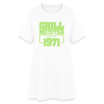 Barbecue 1971 - Robe T-shirt Femme - blanc - Devant