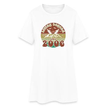 20. Geburtstag Living Legend since VIN 04/2006 - Frauen T-Shirt-Kleid - Weiß - Vorne