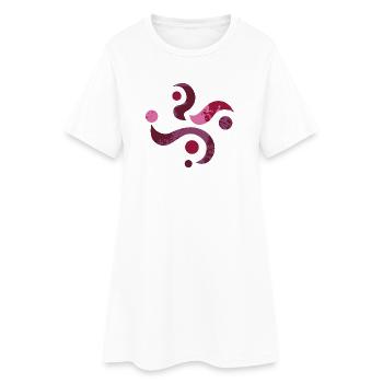 Yoga design_28 - Women’s T-Shirt Dress - white - Front