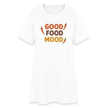 Bonne ambiance, Citation drôle de piment piment - Robe T-shirt Femme - blanc - Devant