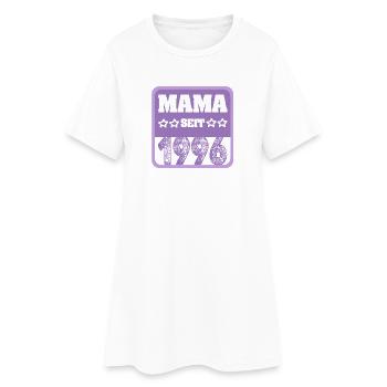 Mutti 1996 - Robe T-shirt Femme - blanc - Devant