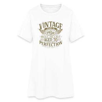 Vintage 1956 Vintage Birthday Retro Gift - Women’s T-Shirt Dress - white - Front
