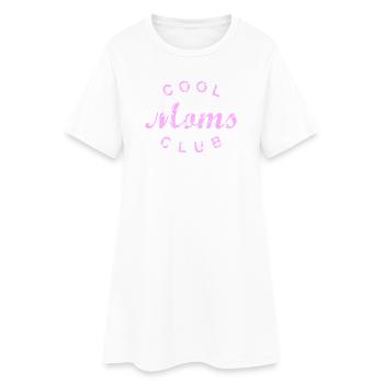 Cool Moms Club Mom Mom Mother's Day Gift - Women’s T-Shirt Dress - white - Front
