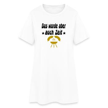 Grill - Women’s T-Shirt Dress - white - Front