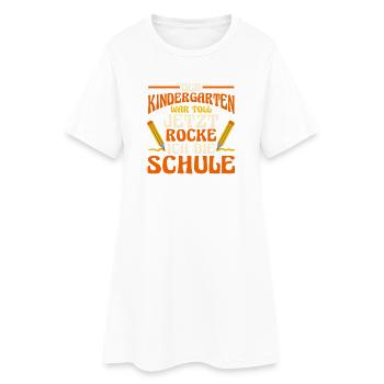 Kita Erste Klasse Schüler Kindergarten - Frauen T-Shirt-Kleid - Weiß - Vorne