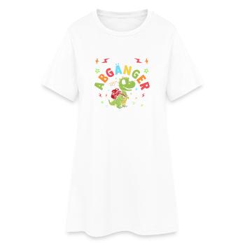 Daycare First Grade Dinosaur Student Kindergarten - Women’s T-Shirt Dress - white - Front