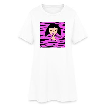 Bez_nazwy_56_202604181753_25811 - Robe T-shirt Femme - blanc - Devant
