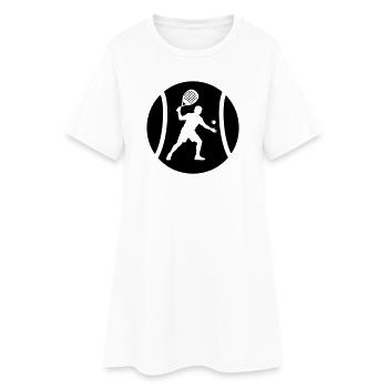 Padel - Robe T-shirt Femme - blanc - Devant