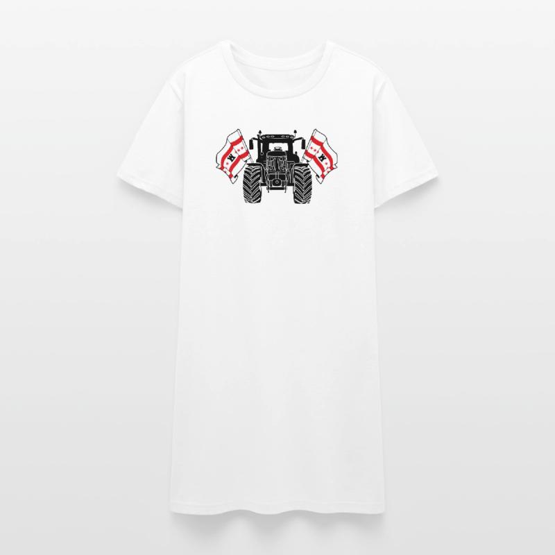 Drenthe_Tractor_Pride Robe T-shirt Femme