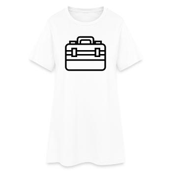 Toolbox - Women’s T-Shirt Dress - white - Front