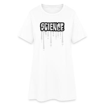 Déclaration scientifique : Déclaration sur l’éducation des nerds - Robe T-shirt Femme - blanc - Devant