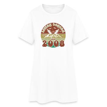 18th Birthday Living Legend since VIN 07/2008 - Women’s T-Shirt Dress - white - Front