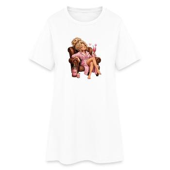 Not Today Stress Liquid Therapy Me Time Juice - Women’s T-Shirt Dress - white - Front