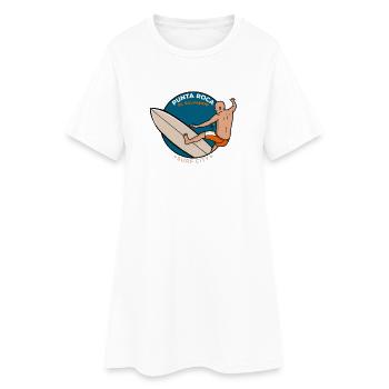 Punta Roca El Salvador Surf City Tropical - Women’s T-Shirt Dress - white - Front