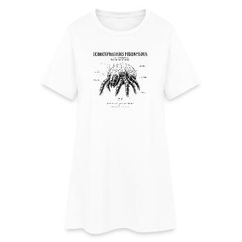 House Dust Mite – Domestic Microfauna No. 01 - Women’s T-Shirt Dress - white - Front