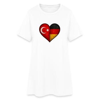 Germany Turkey - Women’s T-Shirt Dress - white - Front