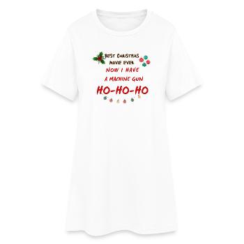 Meilleur film de Noël de tous les temps ! - Robe T-shirt Femme - blanc - Devant