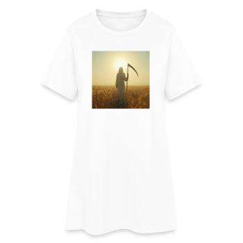 Meridian – Tod in der weißen Ernte - Frauen T-Shirt-Kleid - Weiß - Vorne