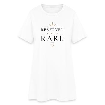 Le minimalisme de luxe réservé au design rare - Robe T-shirt Femme - blanc - Devant