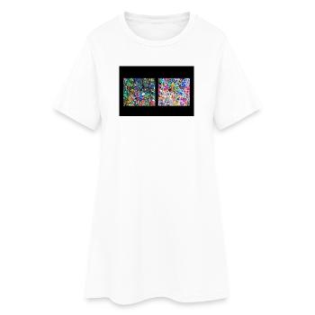 jschragshroj - Women’s T-Shirt Dress - white - Front