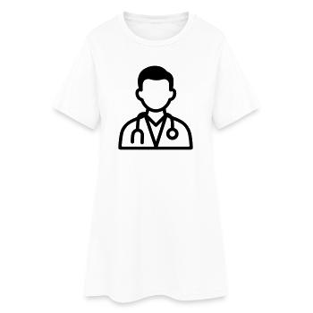 doctor - Women’s T-Shirt Dress - white - Front