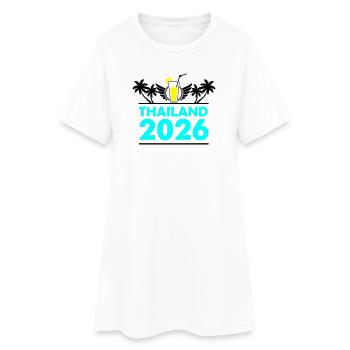 thailand_2026 - Robe T-shirt Femme - blanc - Devant