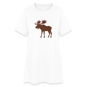 Orignal - Robe T-shirt Femme - blanc - Devant