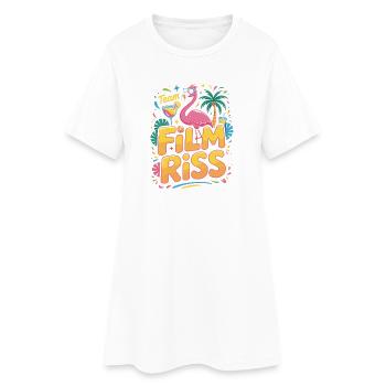 Équipe de Majorque Filmriss Party JGA Équipe de la fête Malle - Robe T-shirt Femme - blanc - Devant