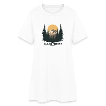 Insigne du patrimoine de la Forêt-Noire de Schwarzwald - Robe T-shirt Femme - blanc - Devant