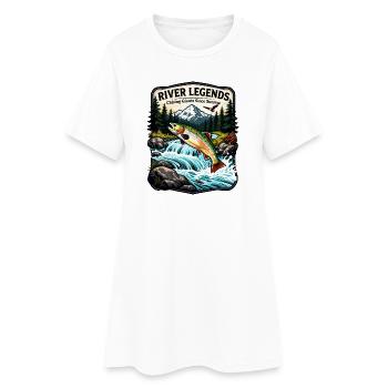 River Legends Sunrise Giants - Women’s T-Shirt Dress - white - Front