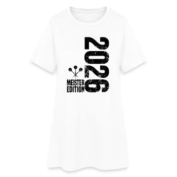 Darts Champion 2026 Kreisliga shirt black - Women’s T-Shirt Dress - white - Front