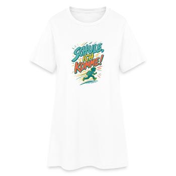L’école, je reviens à l’école 2026 - Robe T-shirt Femme - blanc - Devant