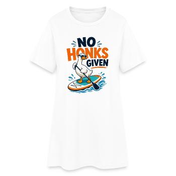 Backprint | SUP Paddleboard Board Stand Up Paddle - Women’s T-Shirt Dress - white - Front