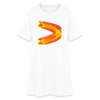 Golden Dynamics – Chaos Theory - Women’s T-Shirt Dress - white - Front